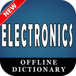 electronics dictionary android application logo